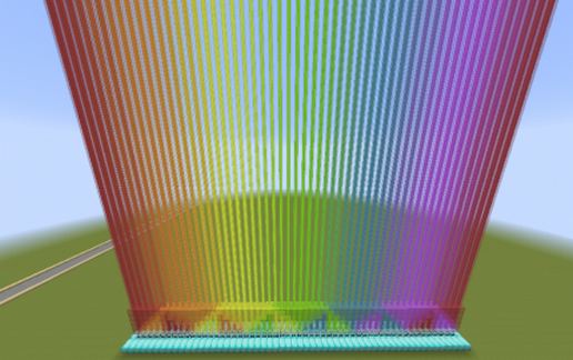54 Rainbow Beacon color schematic - building