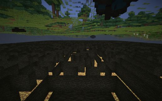 Mega Maze schematic - building