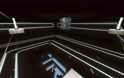 Tron Racer Arena (CubeRunner) schematic - building