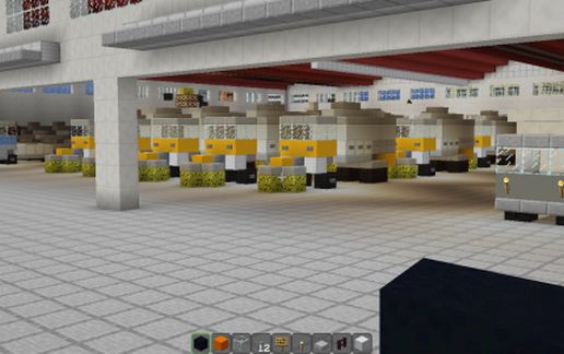 Langley Truck Trading Center schematic - building