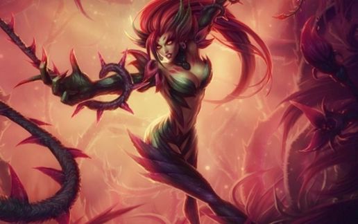 Zyra (League of Legends) schematic - building
