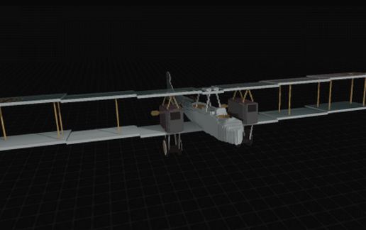 Gotha G.IV Bomber schematic - building