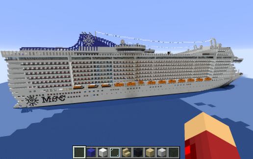 MSC Fantasia schematic - building