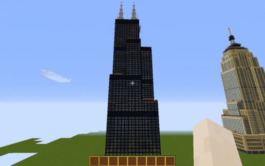 Willis Tower schematic - building