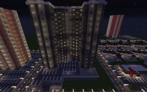 Modern Tower 2 - Furnished schematic - building