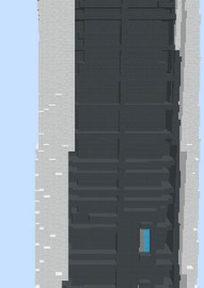 Massive 3D PS5 Structure in Minecraft