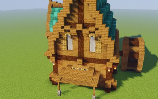 Fantasy Mill schematic - building
