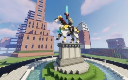 Statue schematic - building