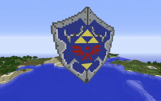 Hylian Shield schematic - building