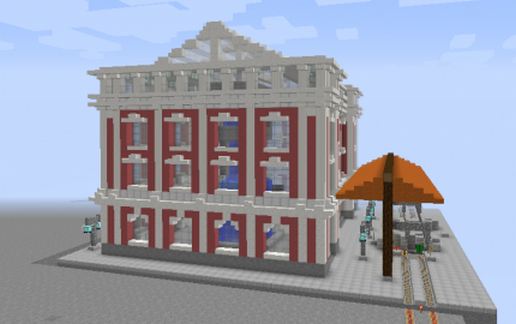 Train Station simple auto schematic - building