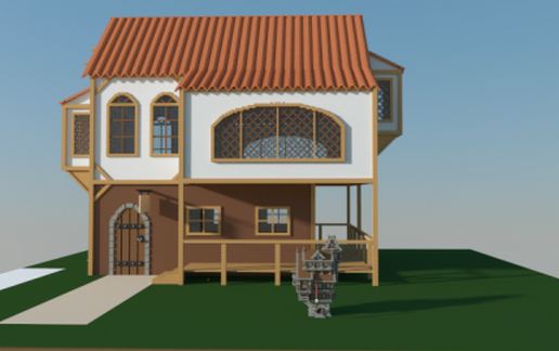 Giant house schematic - building