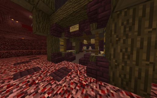 Nether Shops schematic - building
