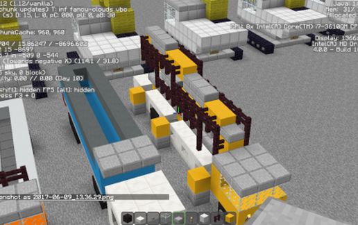 Concrete Pump Truck schematic - building