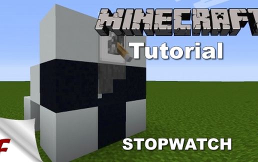 Minecraft Stop Watch schematic - building