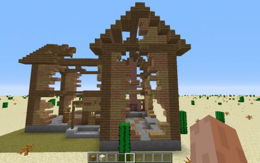 fallout 3 ruined house v4- zth schematic - building