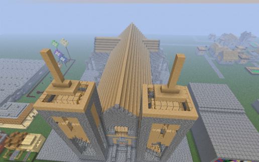 cathedral schematic - building