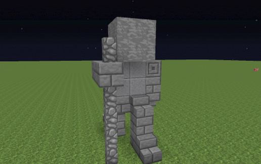 Stone Statue schematic - building