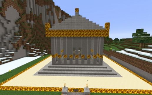 Temple of Artemis schematic - building