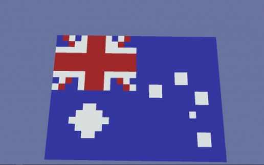 Flag of Australia(Small) schematic - building