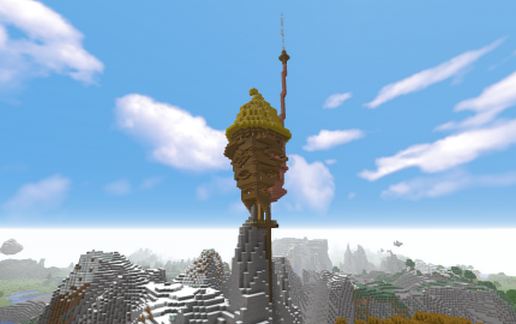 witch hut tower