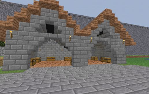 A Small storage building schematic - building
