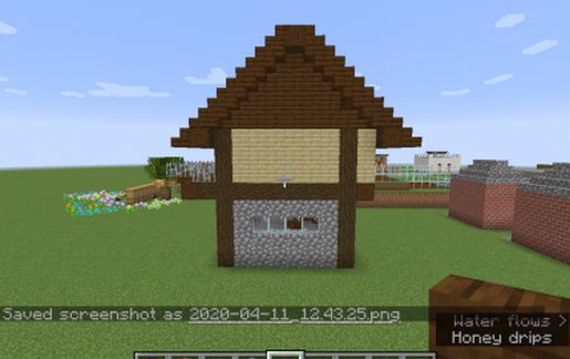 Village House schematic - building