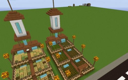 Veg Farm schematic - building