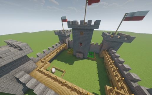 Classic castle schematic - building