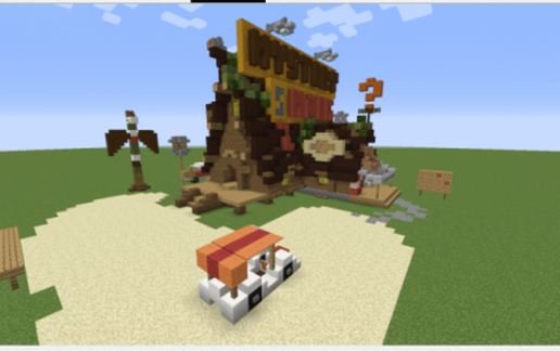 Gravity Falls Map (NOT! MINE!) schematic - building