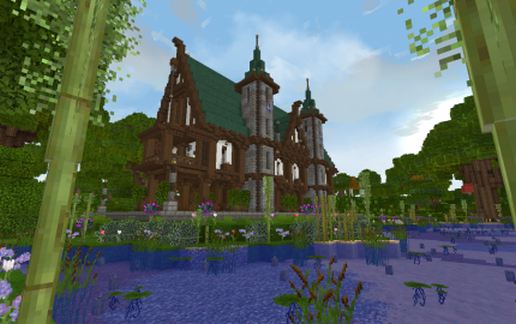 Medieval Guild Hall schematic - building