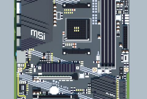 AMD B550-A PRO (MSI PRO Series) schematic - building
