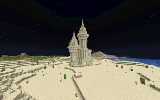 Sand Castle schematic - building