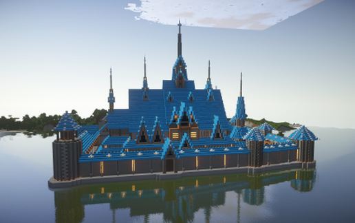 Frozen castle schematic - building