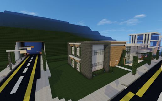 Modern house 5 schematic - building
