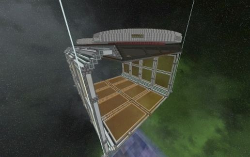 Space Shipyard schematic - building