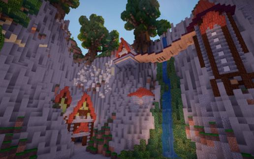 Medieval Spawn schematic - building