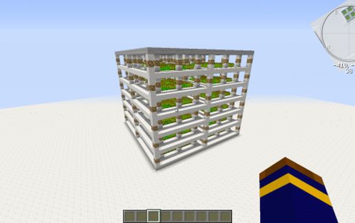 1920 Crops Modern Farm schematic - building