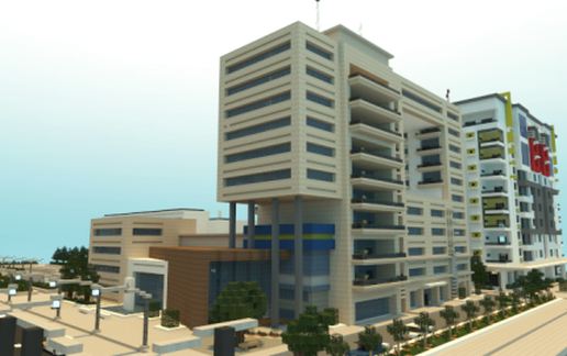 Modern Apartment Building