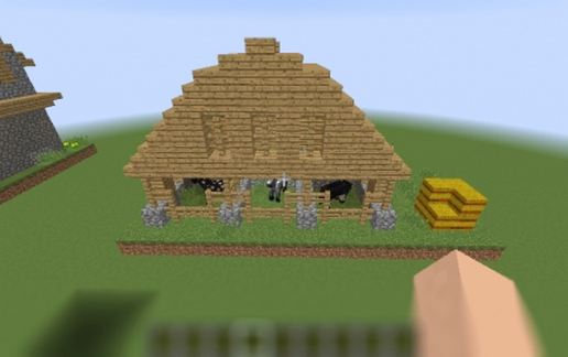 Village Barn schematic - building