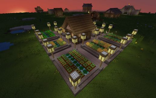 Better Village Farm schematic - building