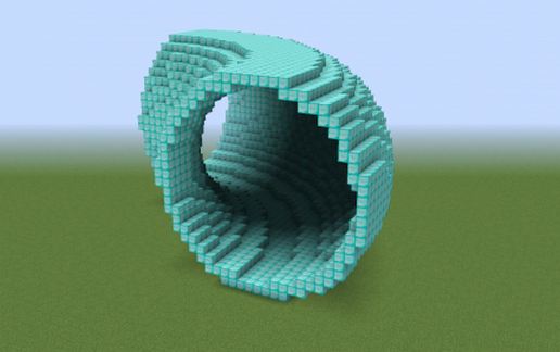 Diamond Torus(donut) Segment schematic - building