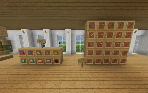 A Minecraft School (Furnished and Finished!) schematic - building