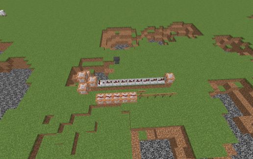 Throwable Tnt in vanilla minecraft schematic - building