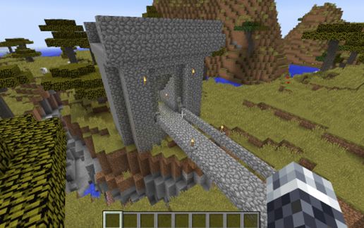 Castle Gate Model n-1.0 schematic - building