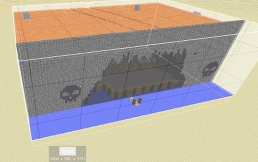 CaveTown schematic - building