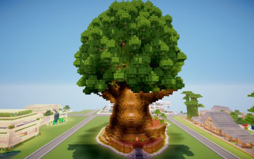 Tree House Fully Decorated schematic - building