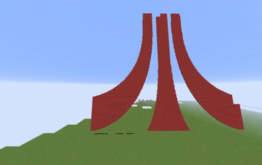 Atari Logo schematic - building