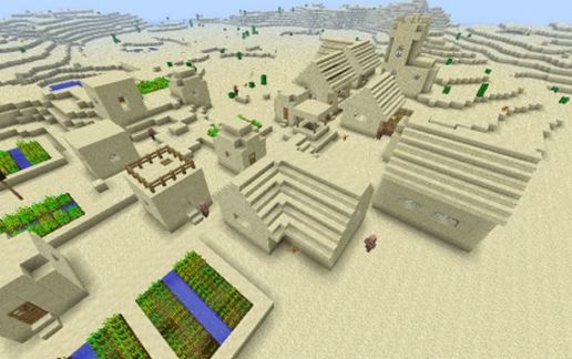 Default Desert Town Village schematic - building