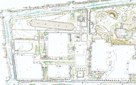Hancock Park 2d topograph schematic - building