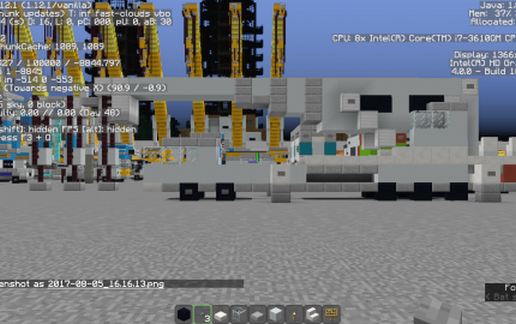 Big Dog Standard Crane Truck schematic - building
